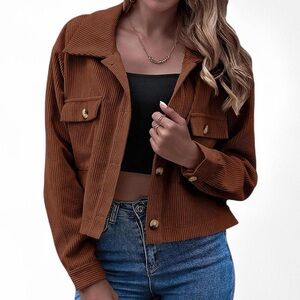 Brown Corduroy Jacket